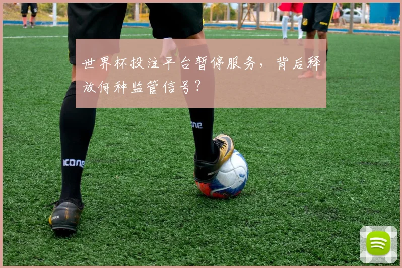 世界杯投注平台暂停服务,背后释放何种监管信号?